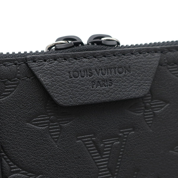 ルイヴィトン LOUIS VUITTON シティ キーポル M26750 ノワール レザー