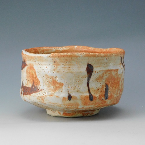 尋牛斎箱 加藤芳右衛門 絵志野茶碗 | いとう鳳凰堂古美術店