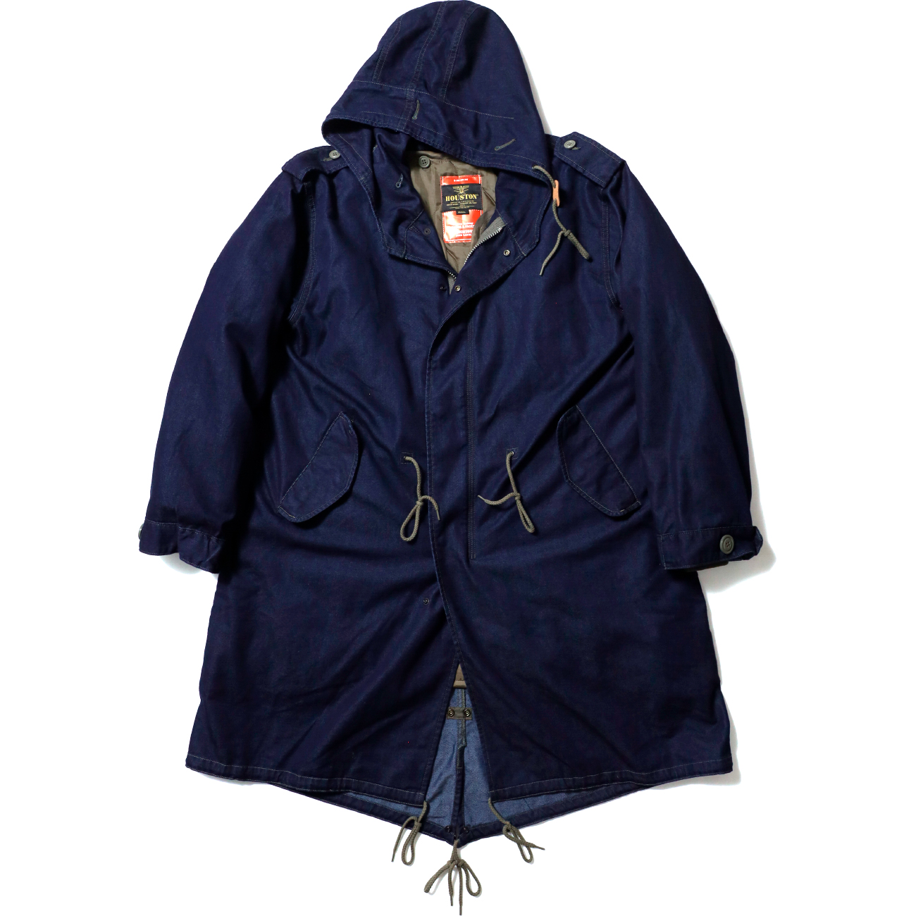 HOUSTON」オリジナルファブリックを使用したインディゴカラーの『M-51