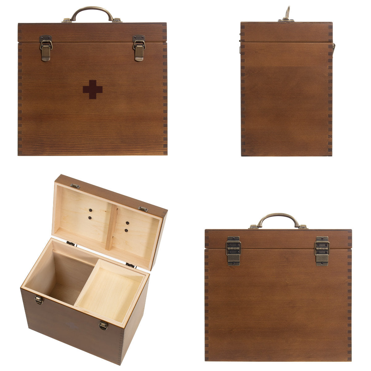 救急箱 木製 日本製 大容量 薬箱 薬 収納 – ハウジー
