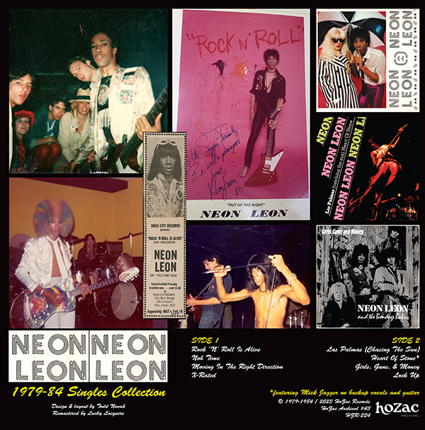Neon Leon 1979-84 Singles Archival LP – HoZac Records