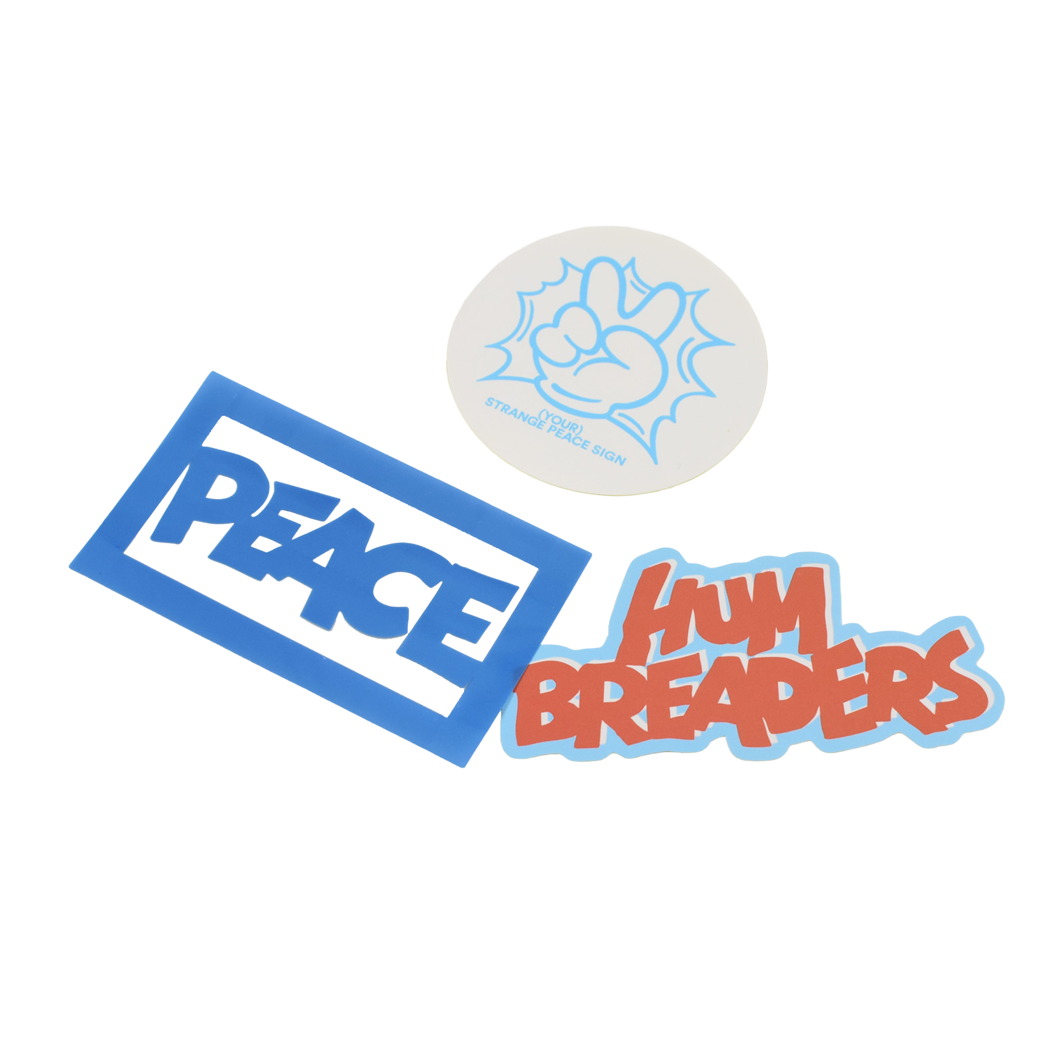 ピースなステッカーセット | ハンブレッダーズオフィシャルファン