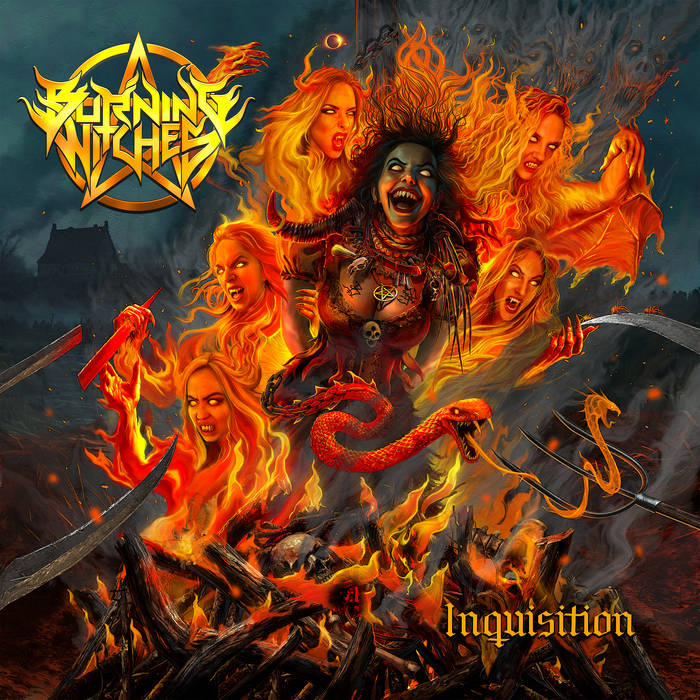 Burning Witches - Inquisition CD - Heavy Metal Rock