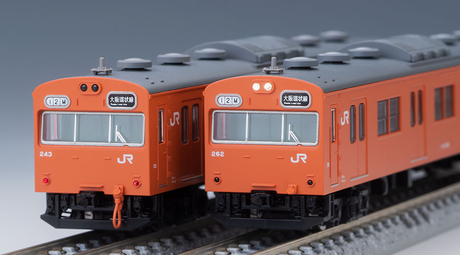 トミックス 98455 103系 JR西日本仕様・黒サッシ・オレンジ 基本4両