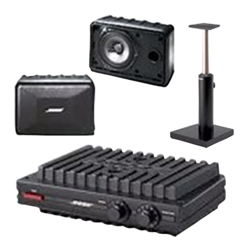 Bose Model 101 Music Monitor system （アンプ、スタンド付）｜ライブ