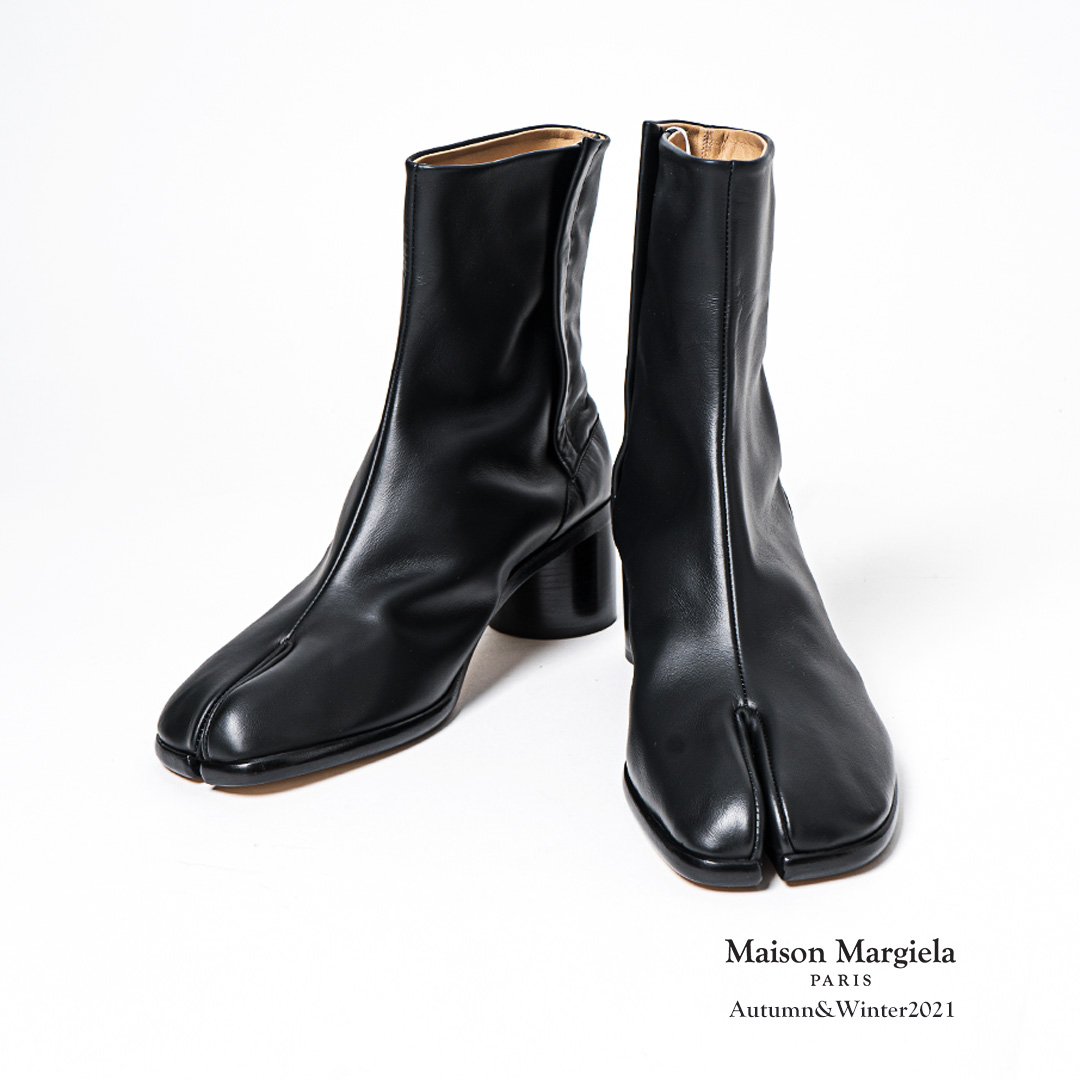 メゾンマルジェラのタビブーツ6cm ヒール 【YouTube解説付き】 | HUES