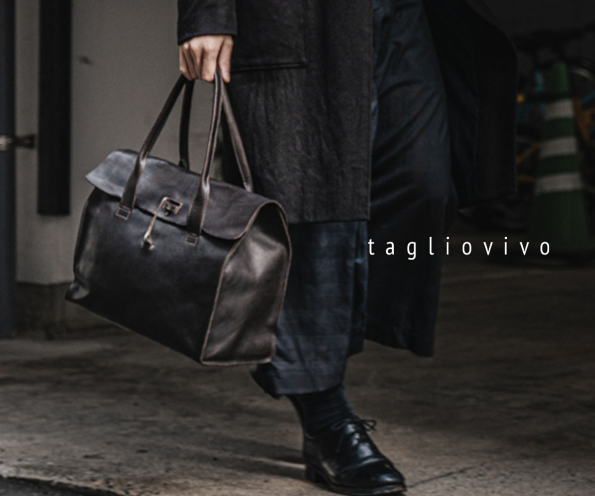 TAGLIOVIVO ドクターバッグ L | HUES 福岡セレクトショップ