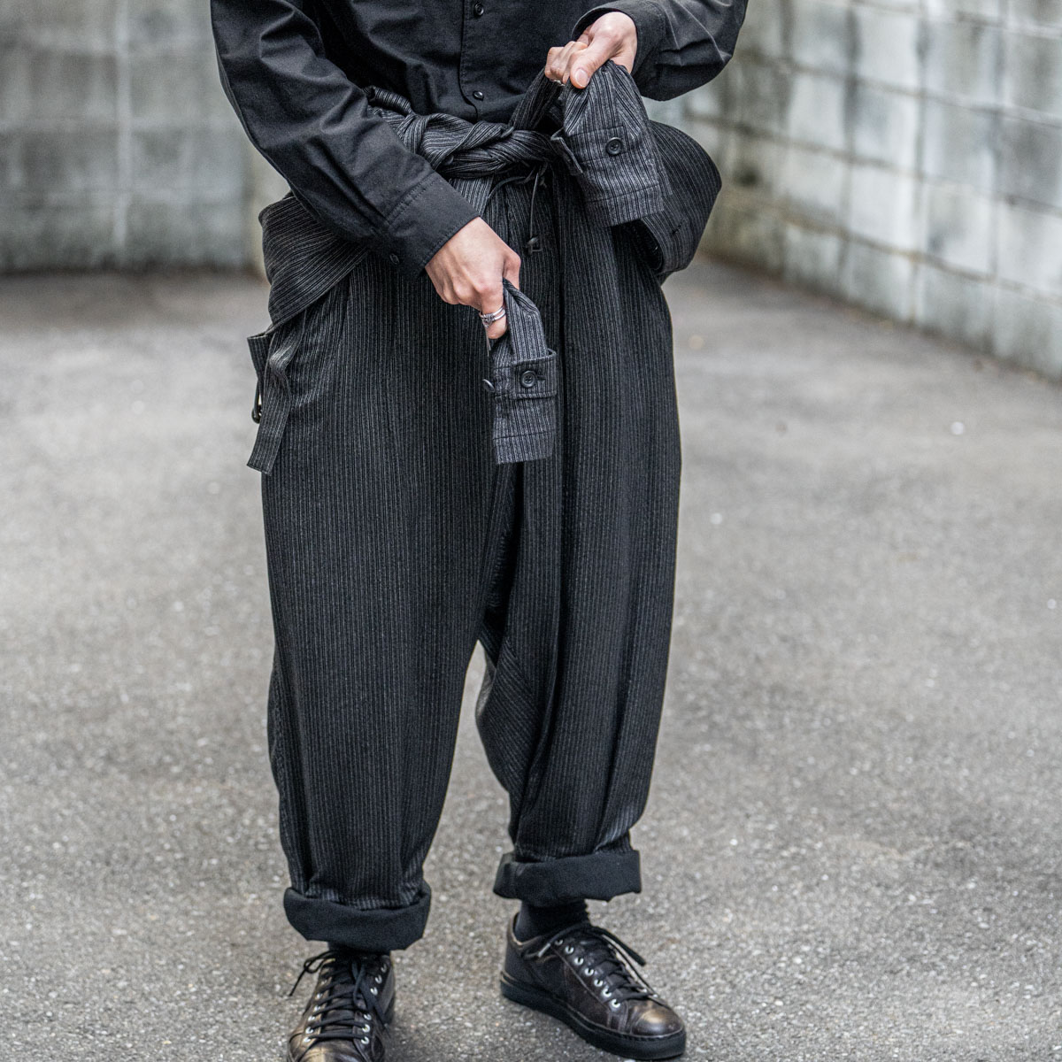 YOHJI YAMAMOTO フーデッドジャンプスーツ | HUES 福岡セレクトショップ