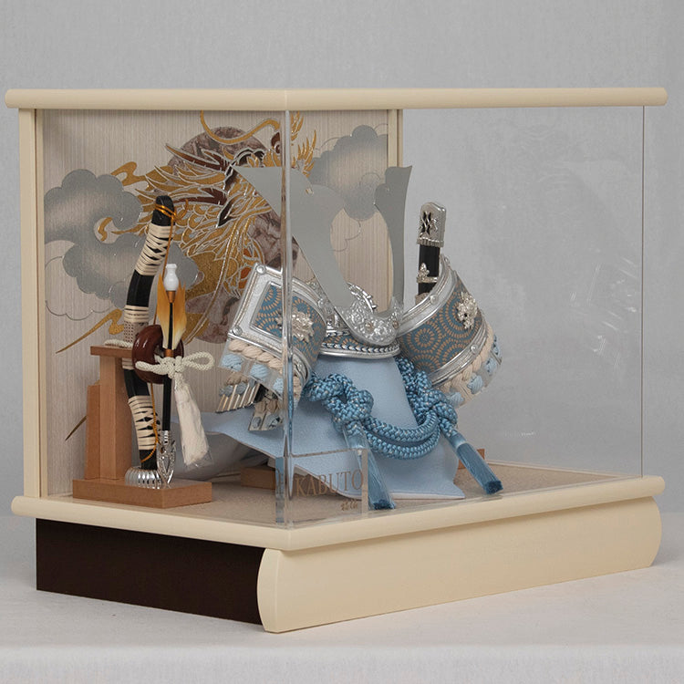 白銀龍 兜ケース飾り sw35057 – 福仙