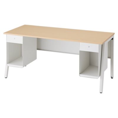 フアナ 両袖デスク（引出し付袖）｜ナイキ（NAIKI）