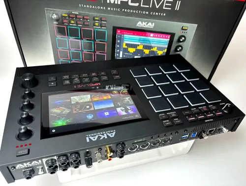 Akai Mpc Live Ii Sampler Drumpad Daw Estúdio De Gravação Dj Preto