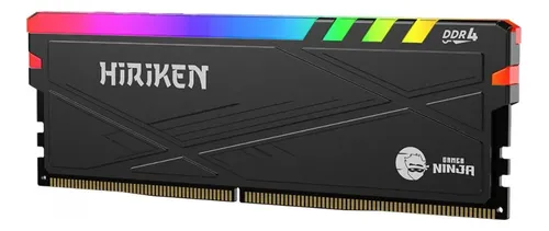 Memória Ddr4 Gamer Ninja Hiriken, Rgb, 16gb, 3200mhz | MercadoLivre