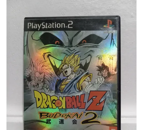 Jogo Dvd Ps2 Original Super Dragon Ball Z Budokai 2 Completo
