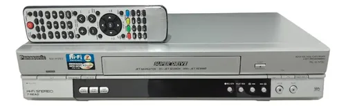 Vídeo Cassete Panasonic Super Drive 7 Cabeças Hi-fi Stéreo
