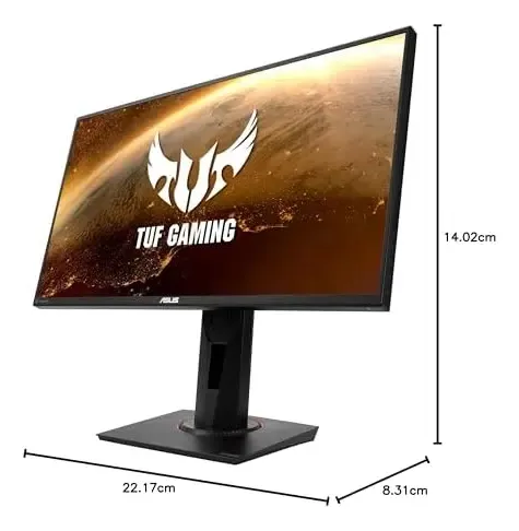 Asus Tuf Gaming Vg259qm 245 Monitor, 1080p Full Hd (1920 X