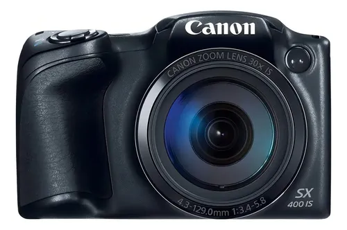 Canon PowerShot SX400 IS compacta avançada cor preto | MercadoLivre