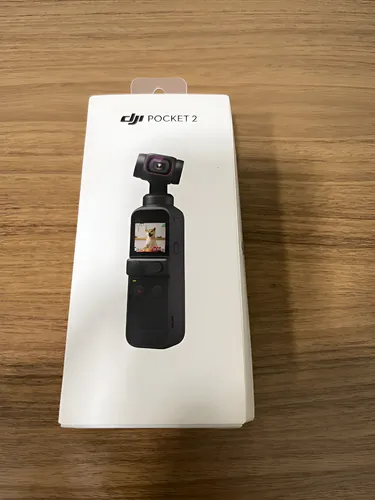 Câmera Dji Osmo Pocket 2 4k 64mp Estabilizador 8x Zoom Preto