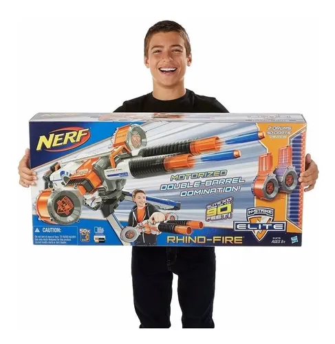 Nerf N-strike Elite Rhino Fire B1493 Hasbro | MercadoLivre