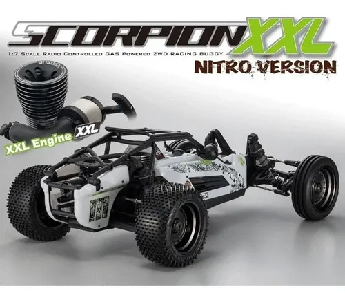 Automodelo Kyosho Scorpion Xxl Nitro Motor 28 Radio 2,4ghz