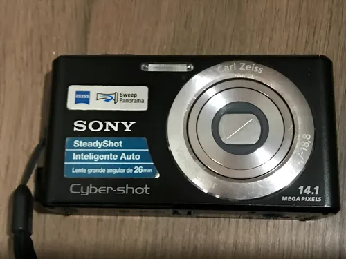 Sony Dsc-w Cyber-shot Dsc-w530 Compacta 14.1mp Preto | MercadoLivre
