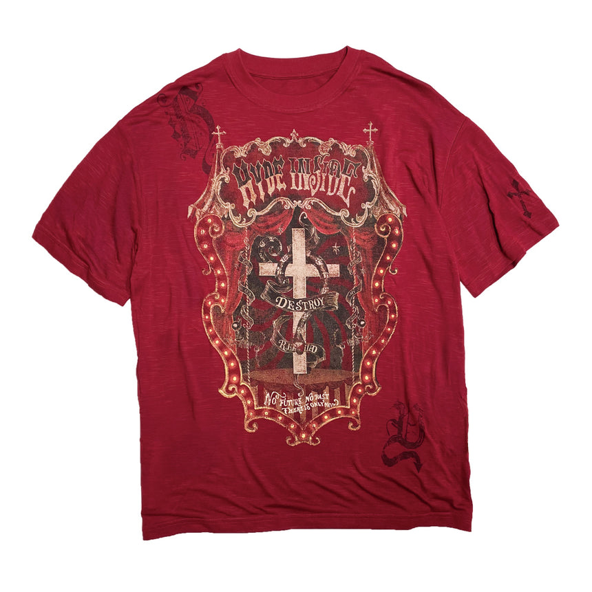 TOUR T-SHIRT（RED） – HYDE ONLINE STORE