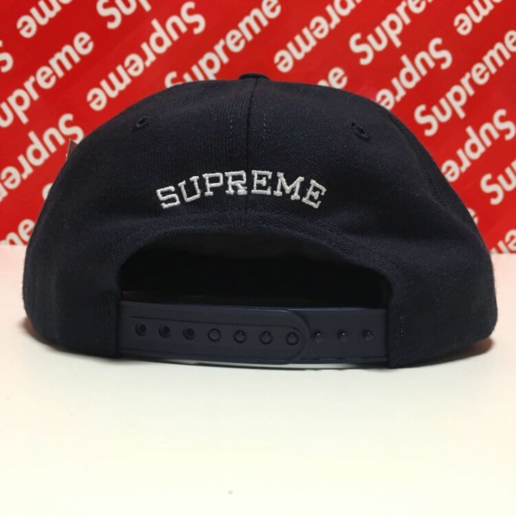 Supreme Arabic Logo 6-Panel Navy | Hyper Shooting .com