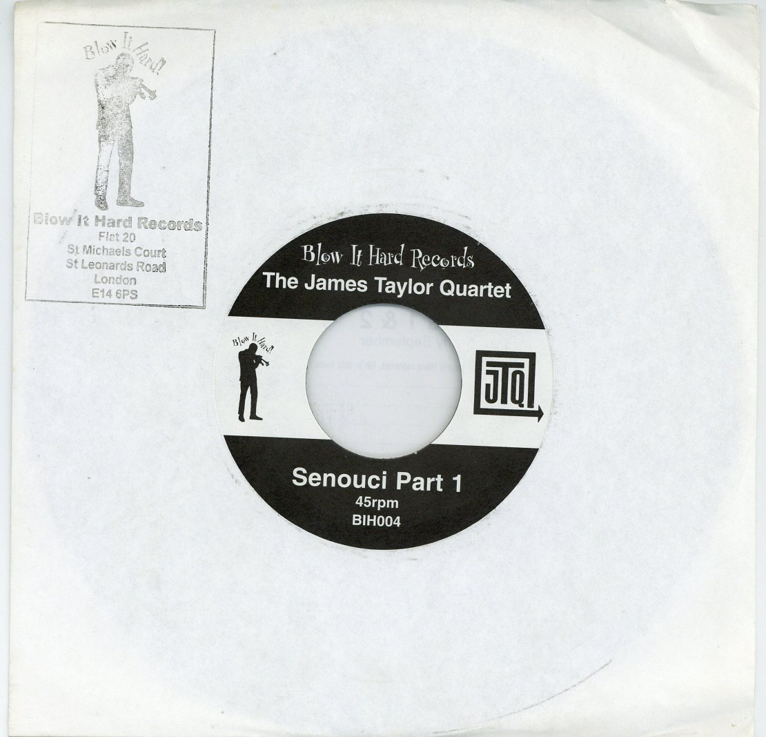 中古ﾚｺｰﾄﾞ JAMES TAYLOR QUARTET – SENOUCI PART.1 / PART.2