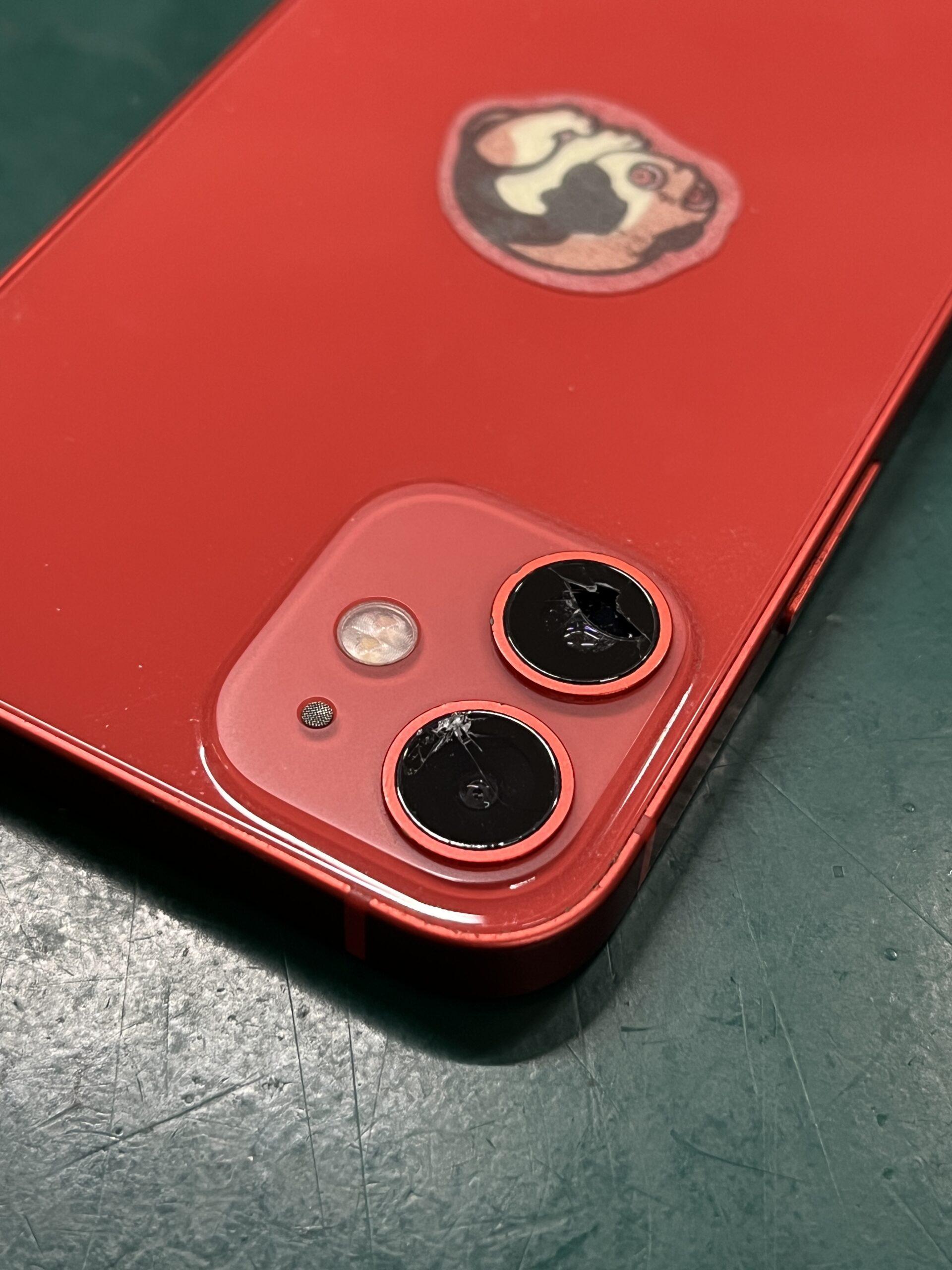 iPhone 12 mini 背面カメラ カバーレンズ割れは放置しても大丈夫