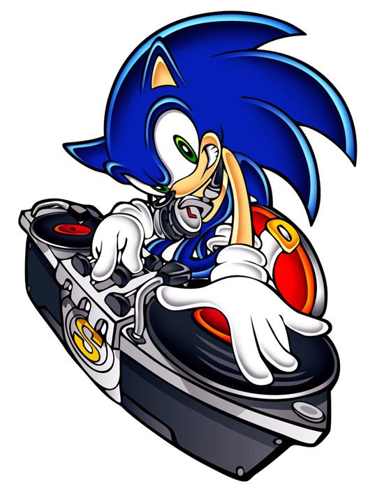 DJ Sonic Art - Sonic Adventure Art Gallery