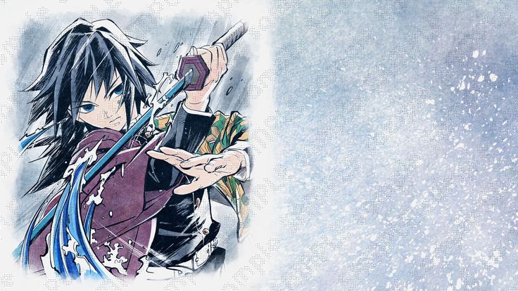 鬼滅の刃 DINING 無限列車編 B2原画ポスター 冨岡義勇 「好き」 鬼滅の