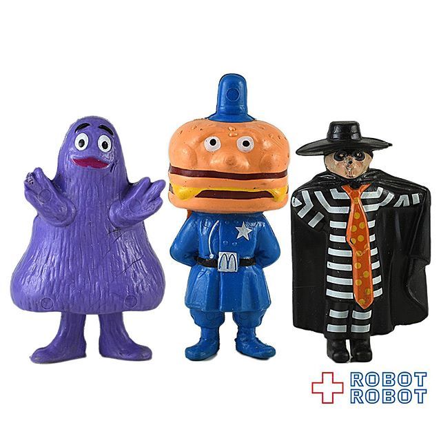 カナダのマクドナルドのPVC McDonald's Happy Meal CANADA PVC Figure