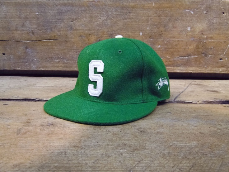 stussy x ebbets field flannels wool baseball cap