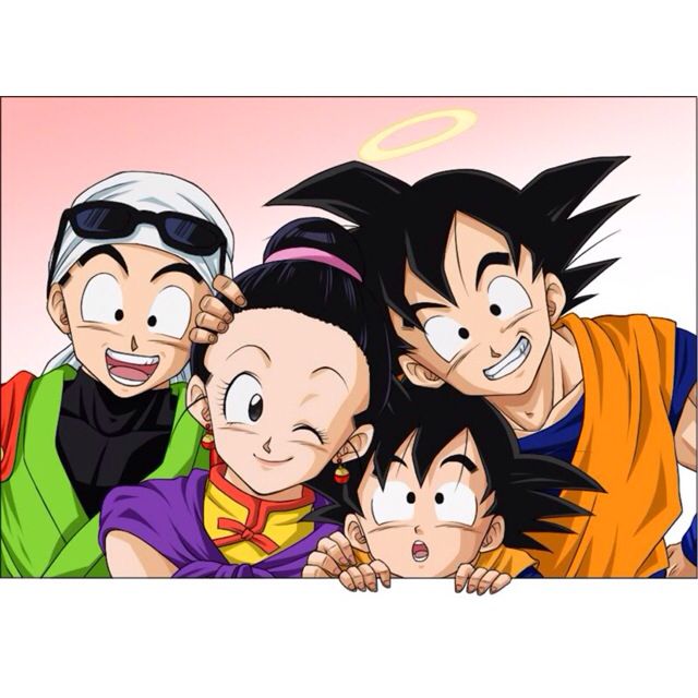 Goku's Family Goku, ChiChi, Gohan, and Goten :) #DBZ