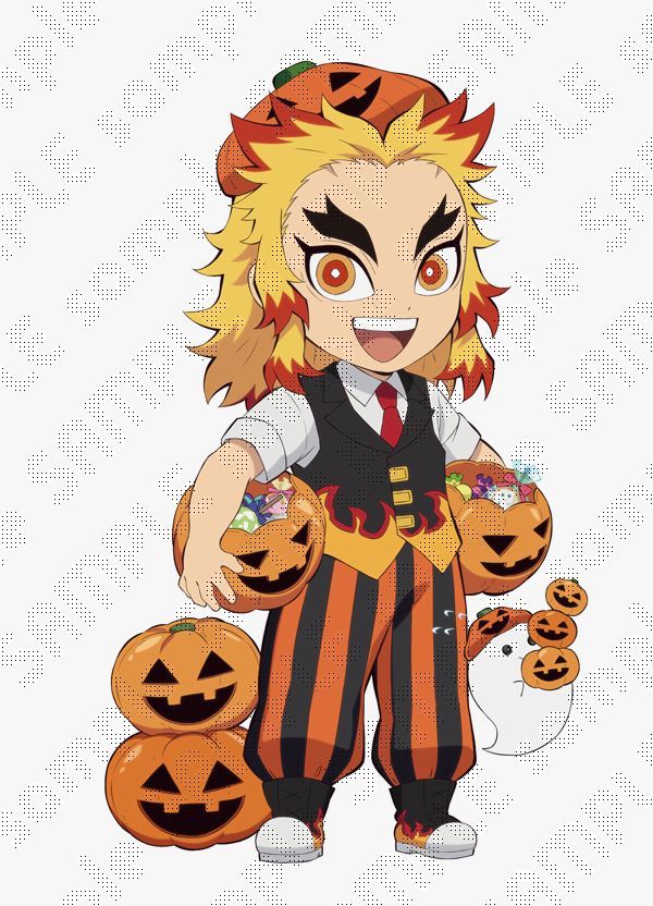 アニメ「鬼滅の刃」煉獄杏寿郎 ハロウィン2021描き下ろしみにきゃら