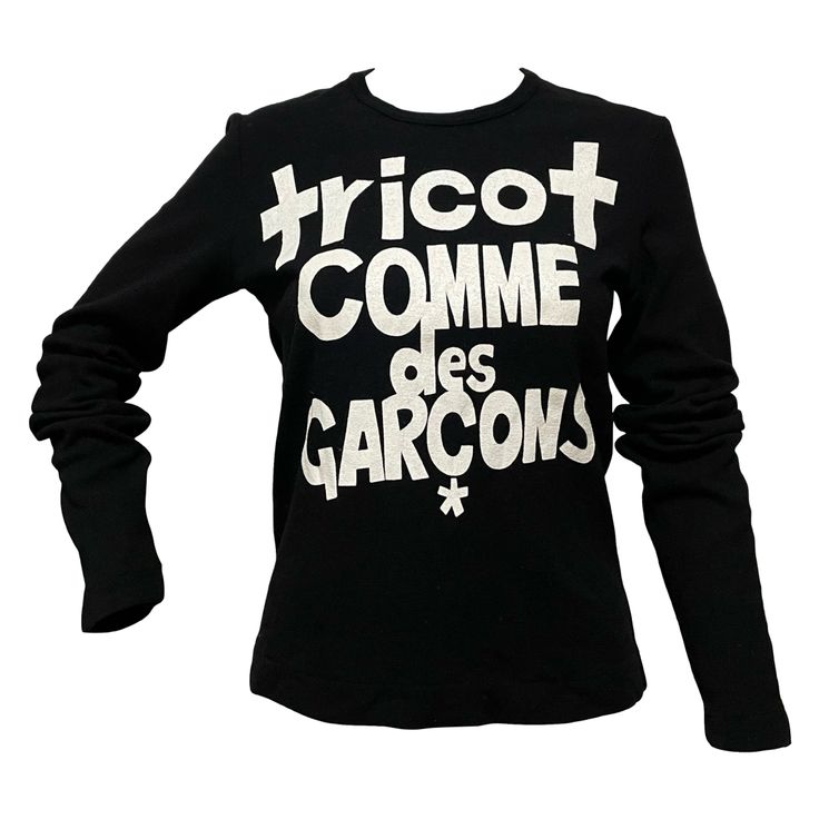 TRICOT COMME DES GARÇONS Logo Printed Sweater