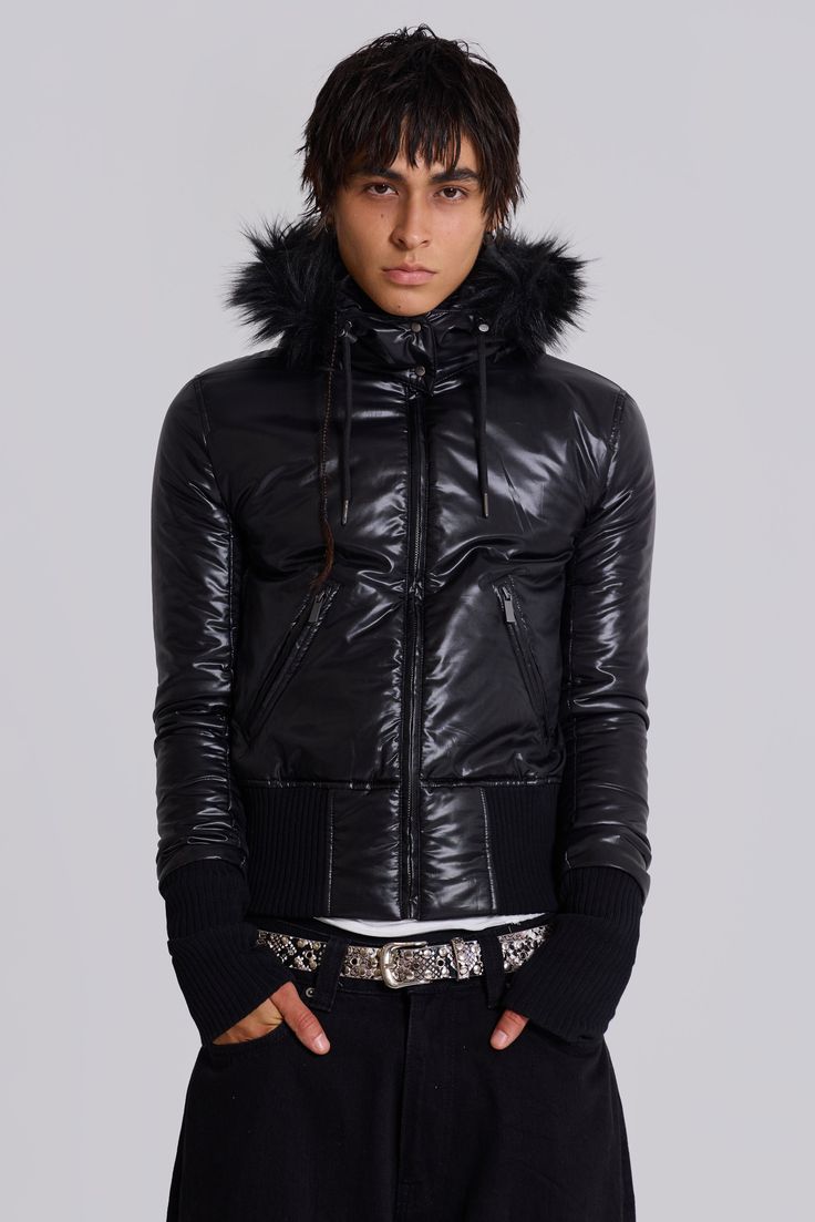 Mercury Puffer Jacket - XXL / Black