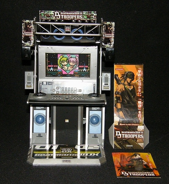 beatmania IIDX 15 DJ TROOPERS筐体アクリルパネル beatmania IIDX 15