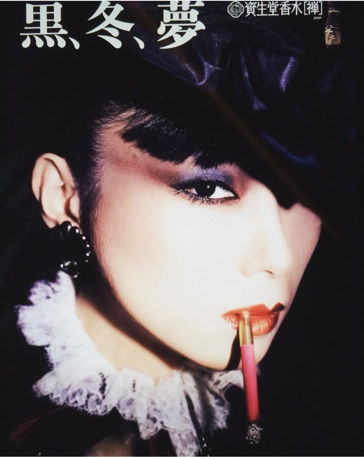 Sayoko Yamaguchi 山口小夜子 Shiseido 資生堂