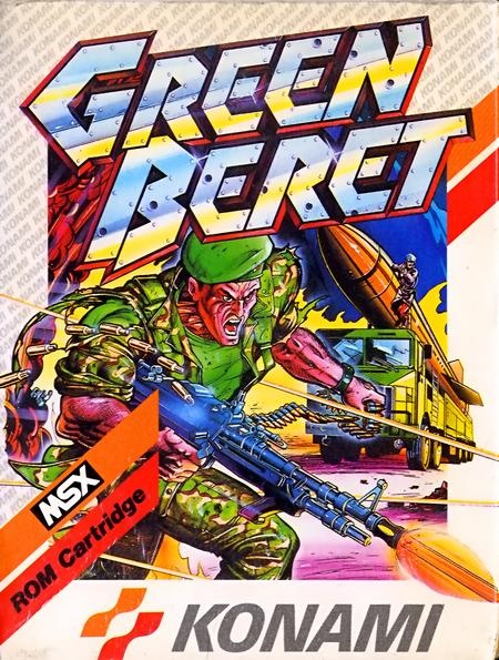 Green Beret by Konami for MSX.