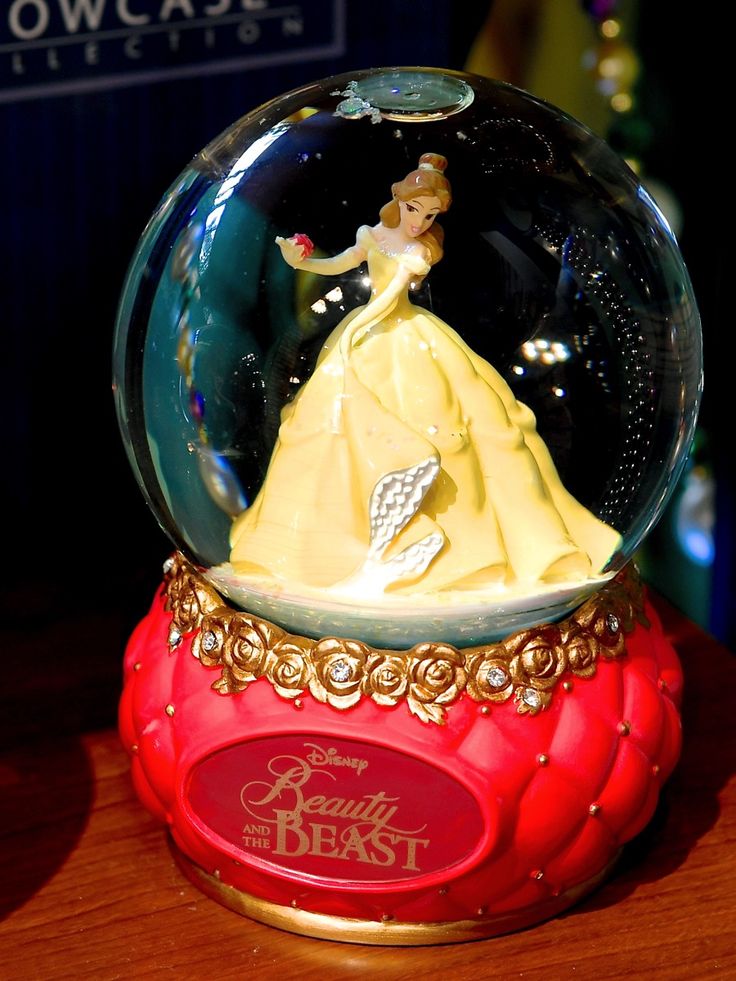 レア☆美女と野獣 ベル ルミエール スノーグローブ スノードーム