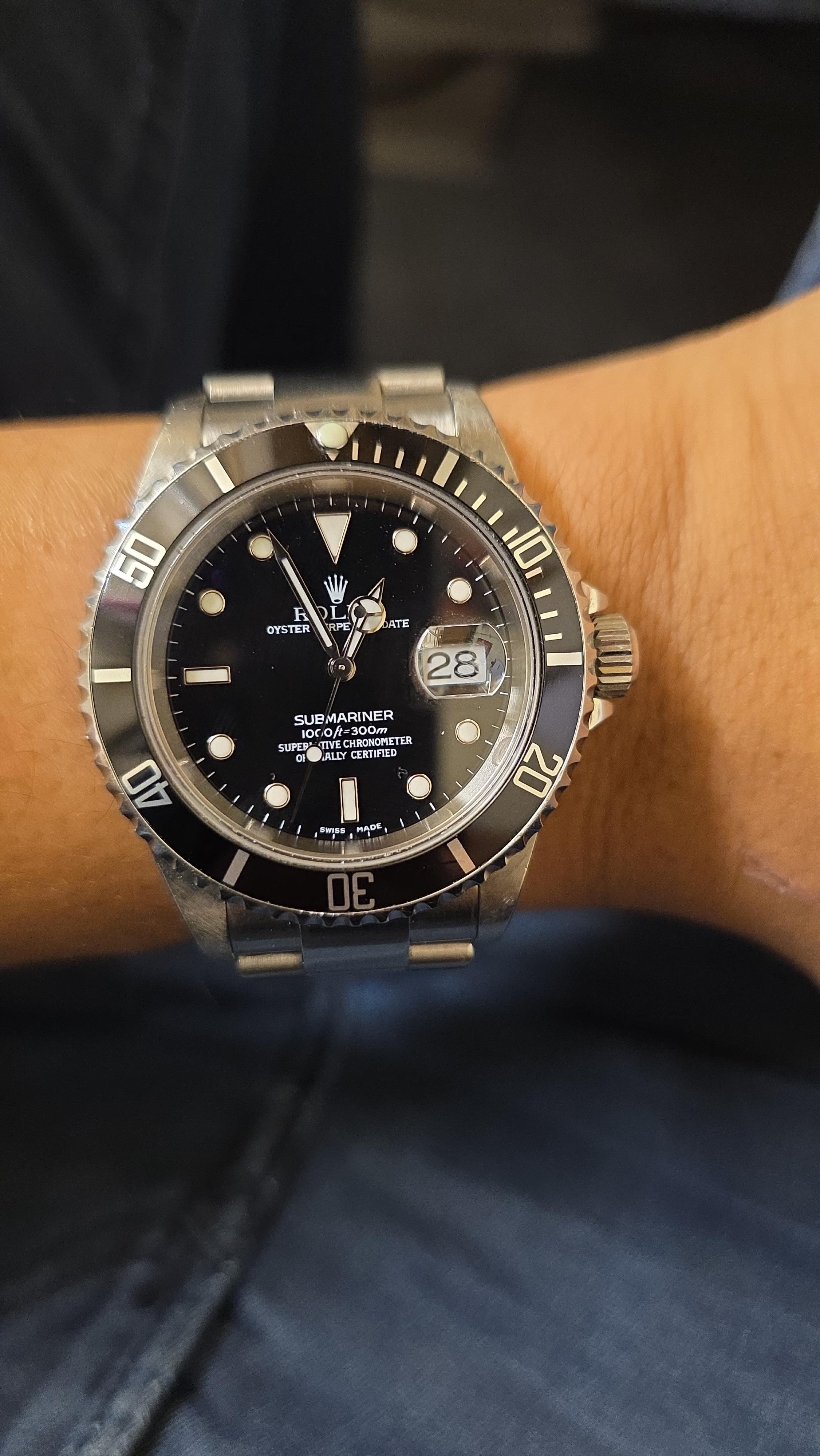 Cool Rolex of the Day #1105: 168000 Submariner Date with 