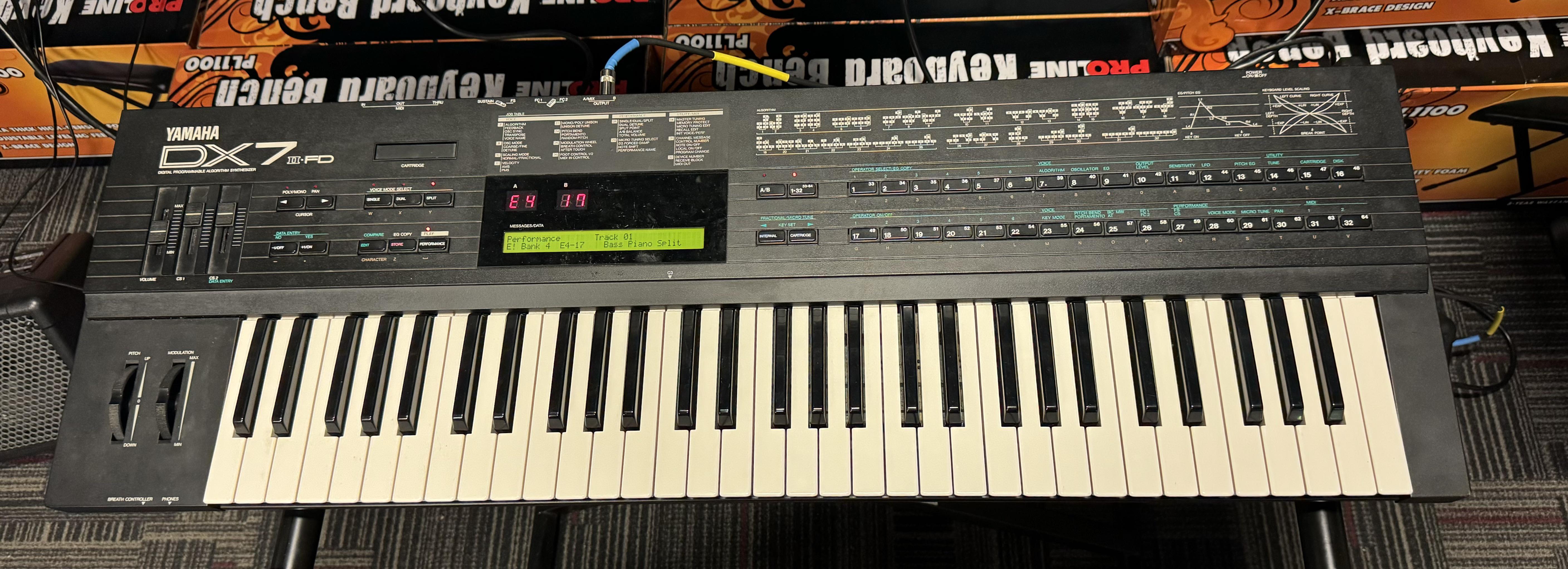 just picked up a beautiful Yamaha DX7 II-FD! anything I should