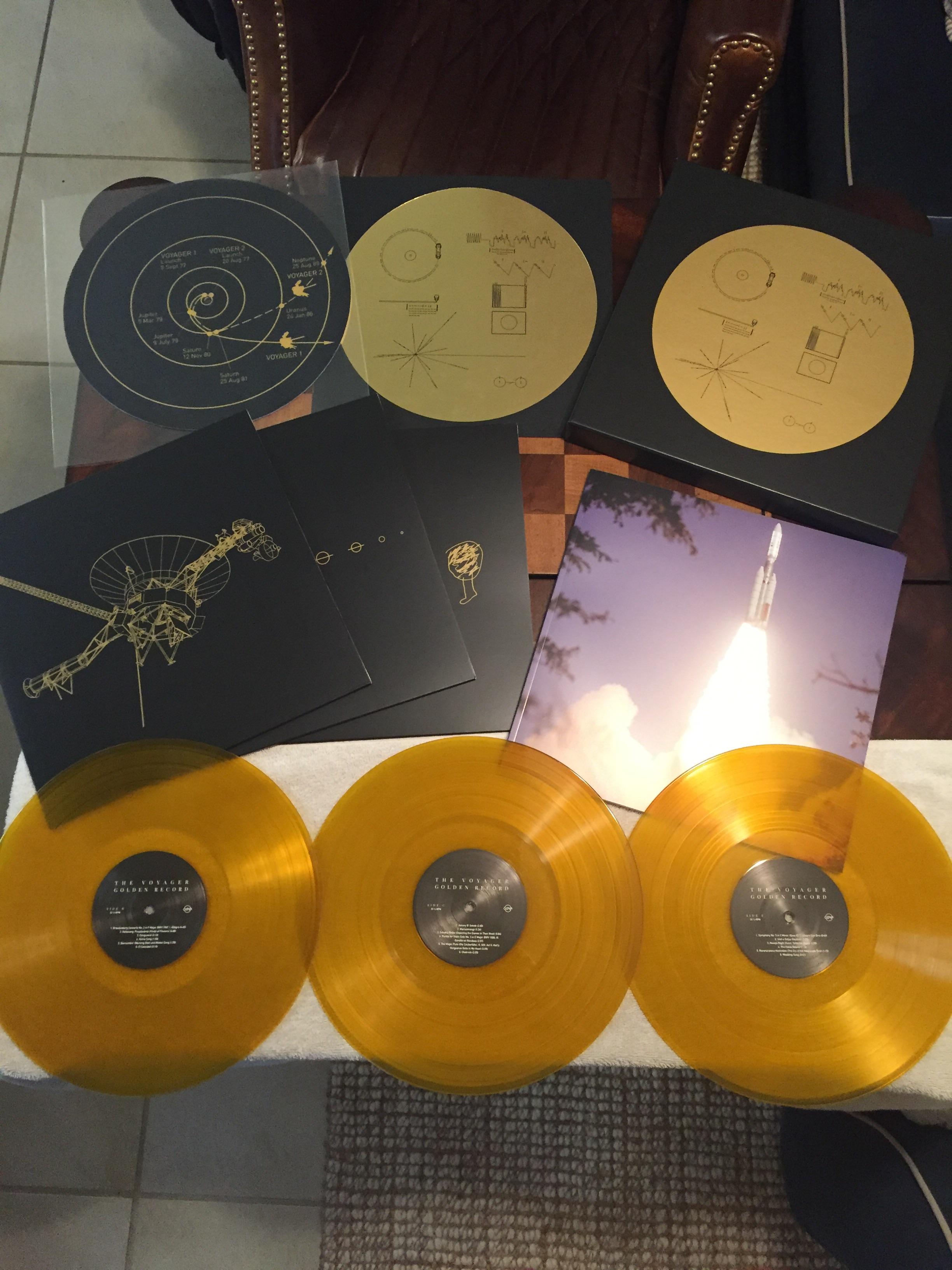 The Voyager Golden Record box set just arrived!! (album in