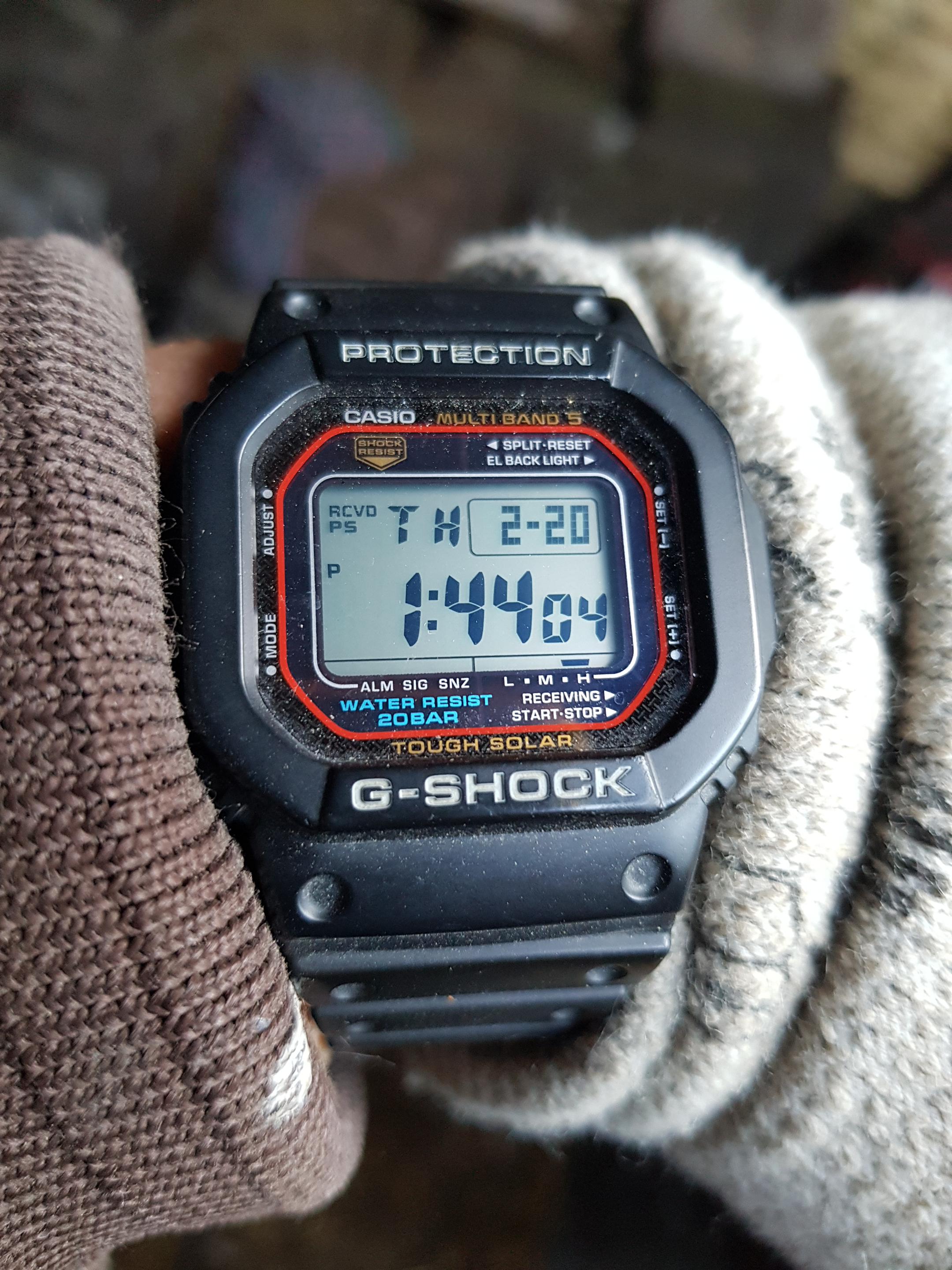 GW-M5600 it's been my daily work watch for about 7 years now
