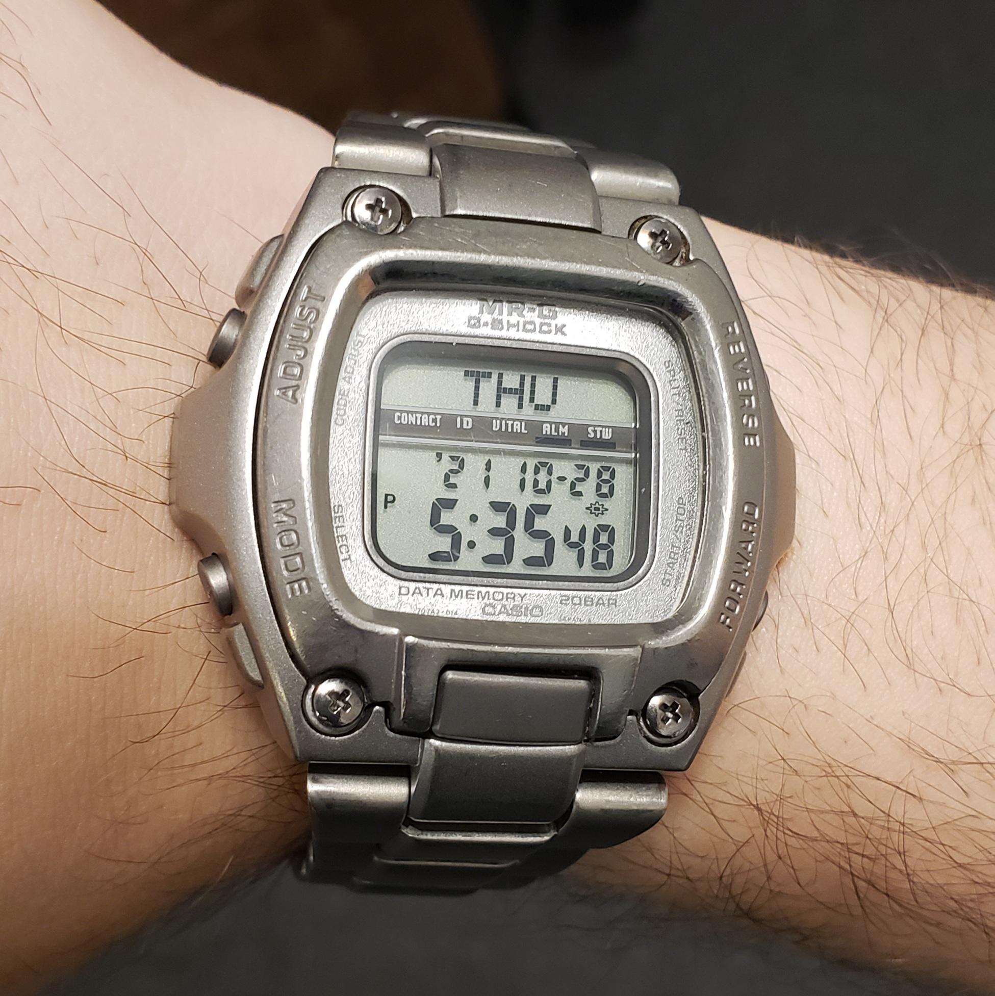 Can't Get Enough of Cheap Titanium MR-G's (MRG-210T) : r/gshock