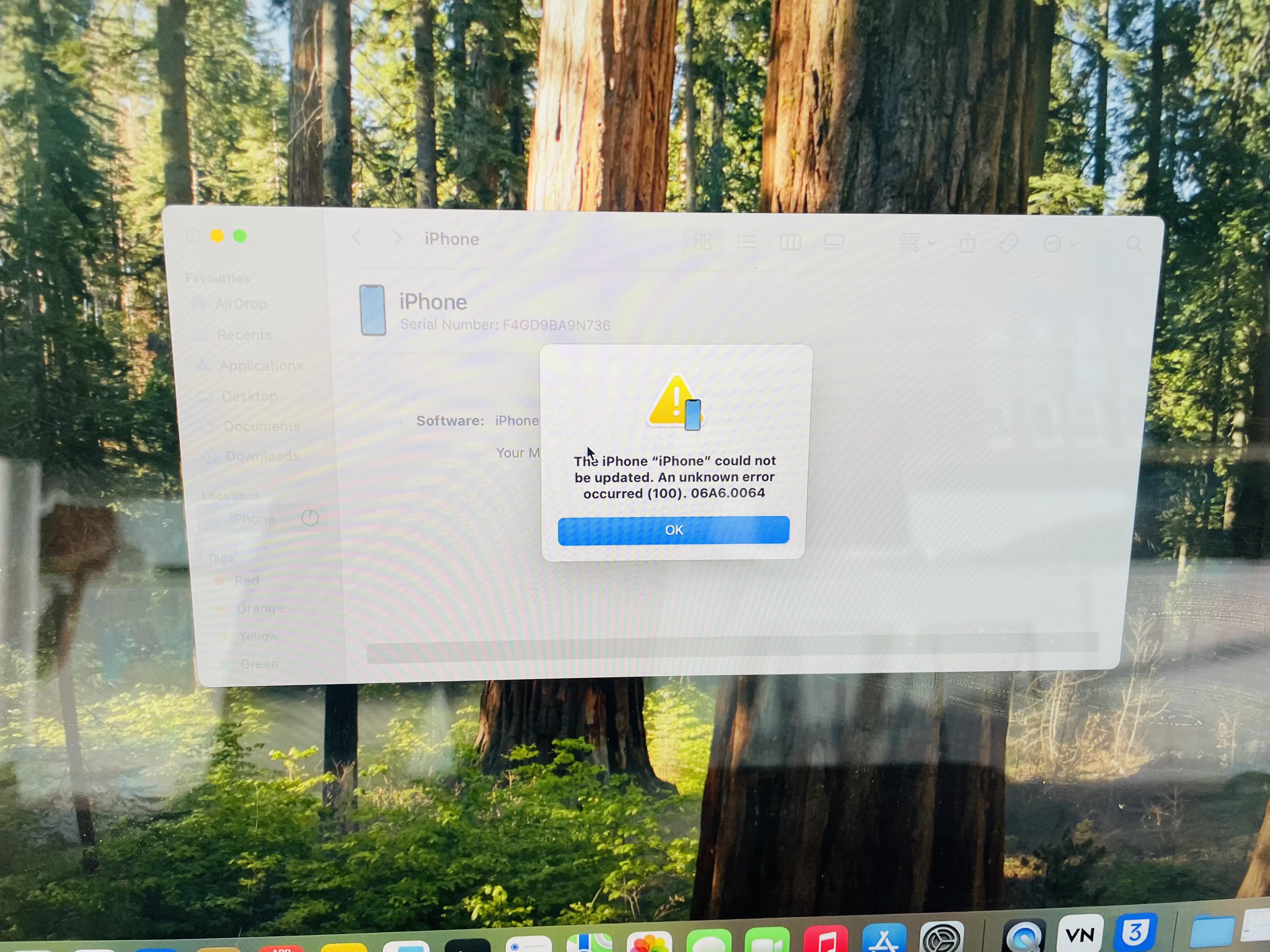 iPhone 11 を iOS 18.4 にアップデートしようとしたら、この問題に直面