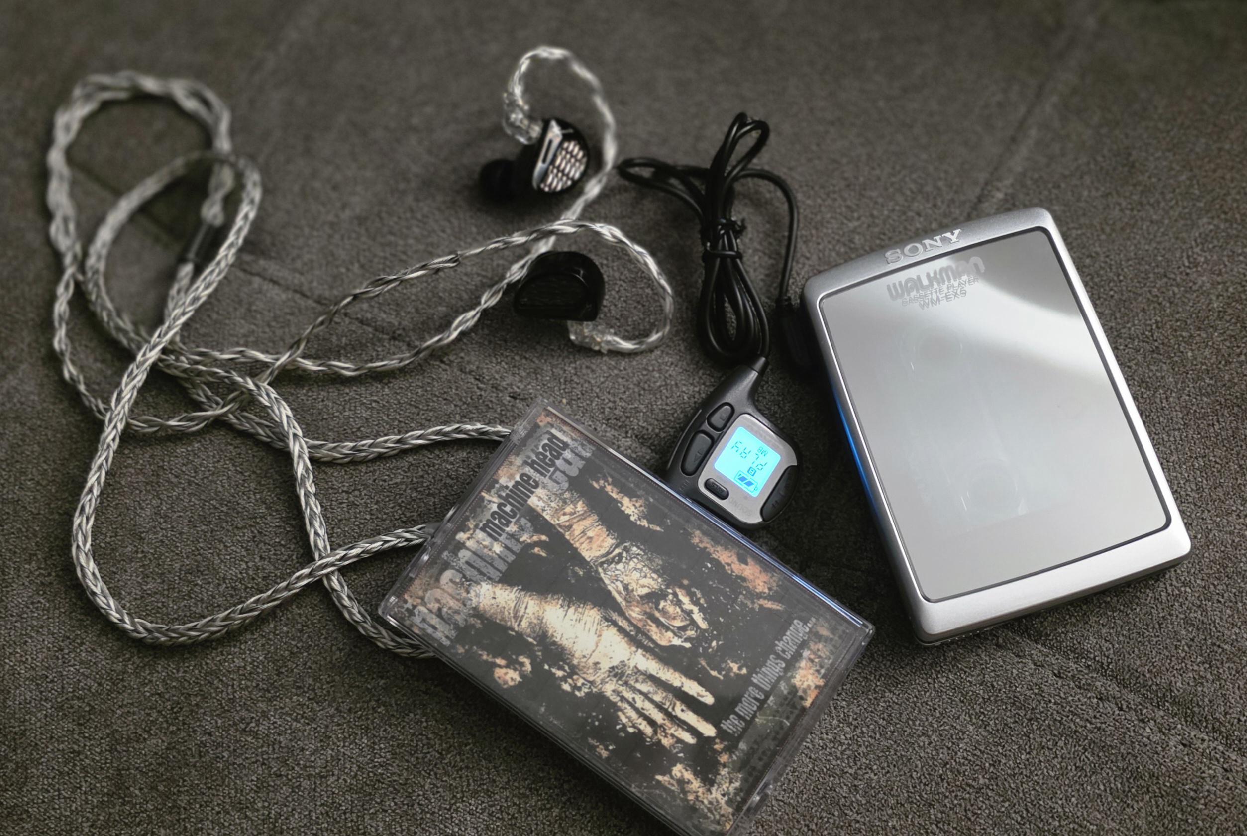 ソニーのWM-EX5。今まで作られたWalkmanの中で最も美しいものの1つ