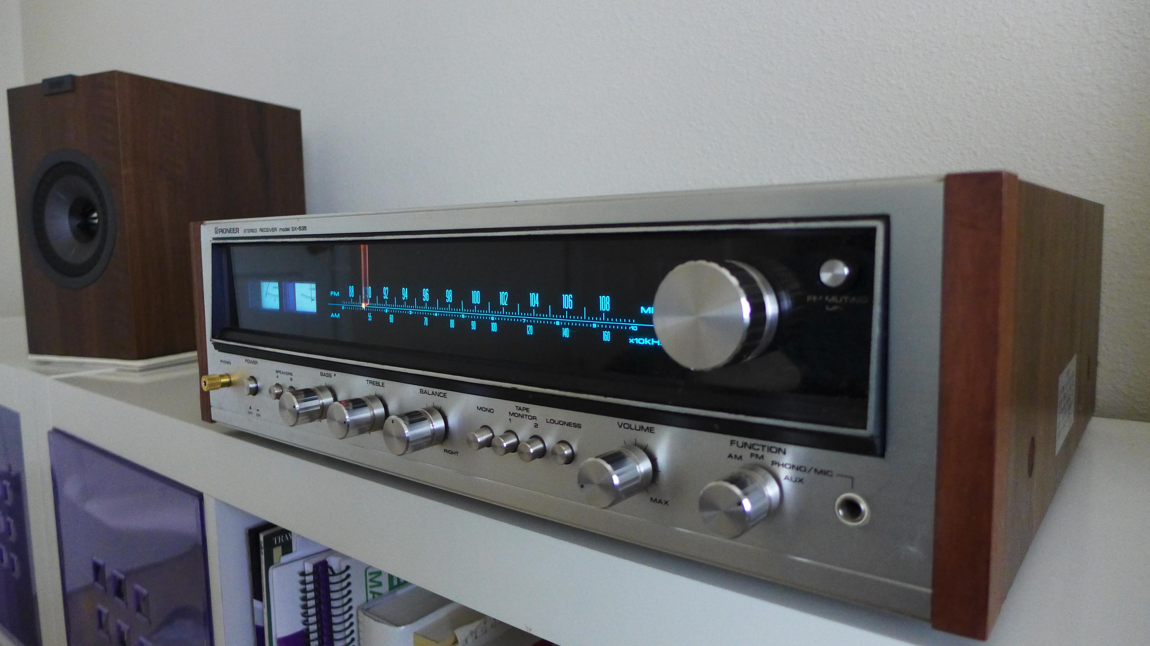 185a/ PIONEER レシーバーアンプ SX-535 ジャンク Pioneer SX-535