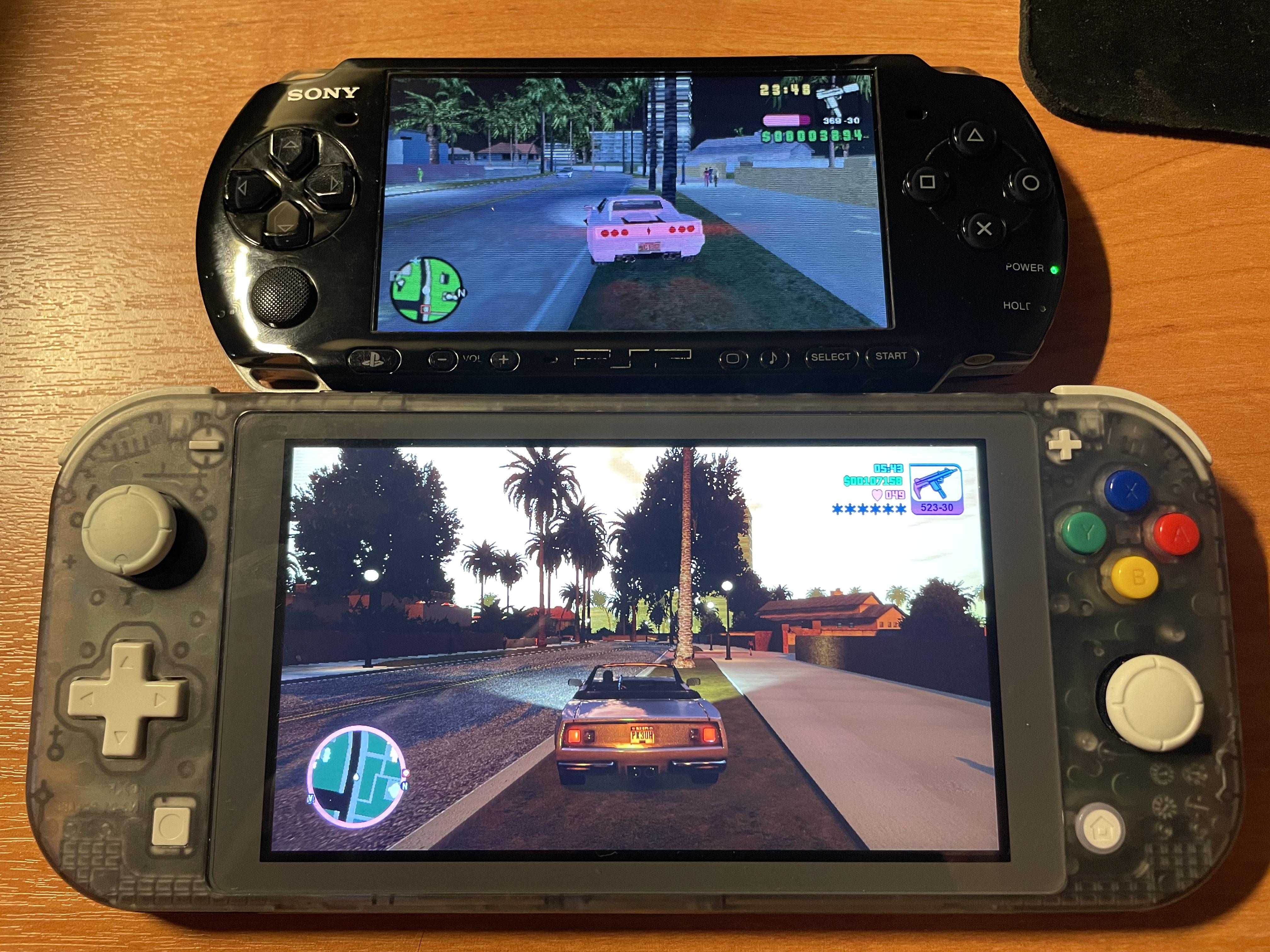 Decided to make a switch : r/PSP