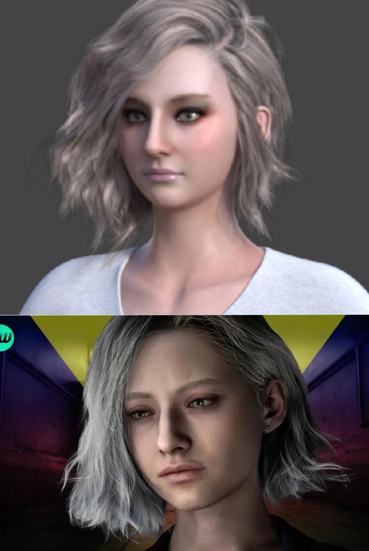 Resident Evil 9 の Grace Ashcroft を作ろうとしてる : r/Daz3D